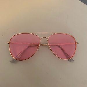 Pink sunglasses